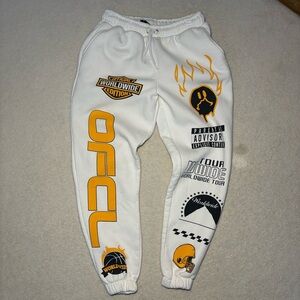 Graphic Sweatpants All Over Print